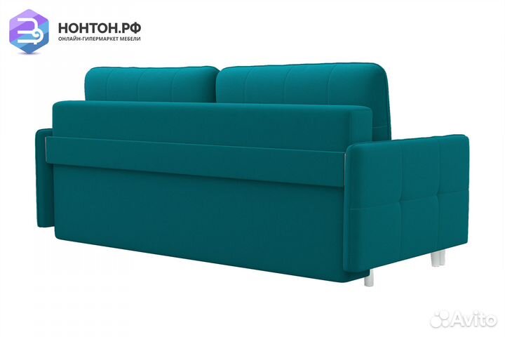 Диван пантограф Оксфорд изумрудный