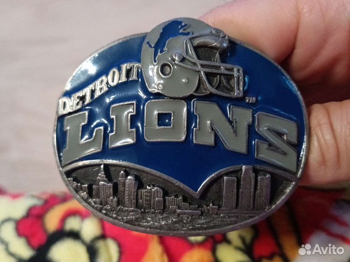 Пряжка для ремня США Detroit Lions