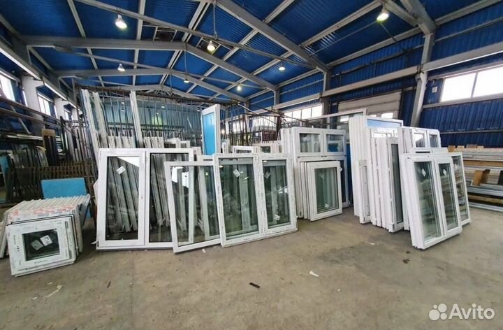 Пластиковое окно с форточкой. Рассрочка без банка
