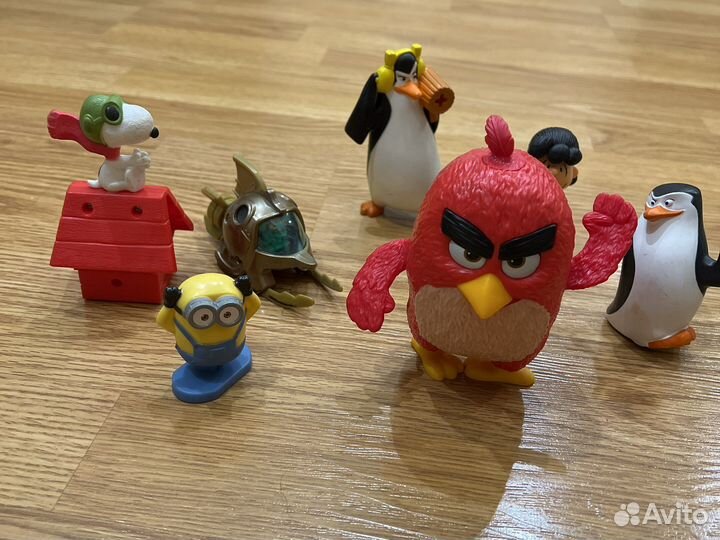 Игрушки McDonalds пакетом