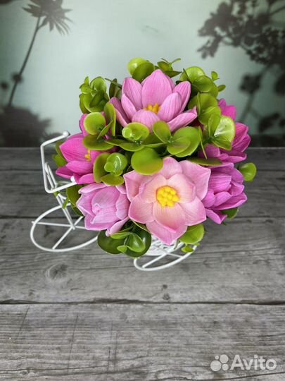 Букет из мыла