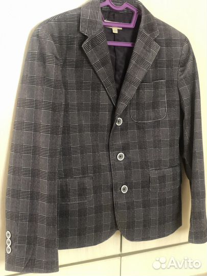 Брюки новые и пиджак 134-140