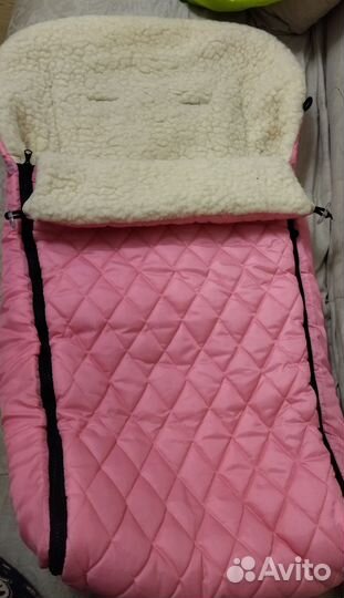 Зимний конверт в коляску, санки