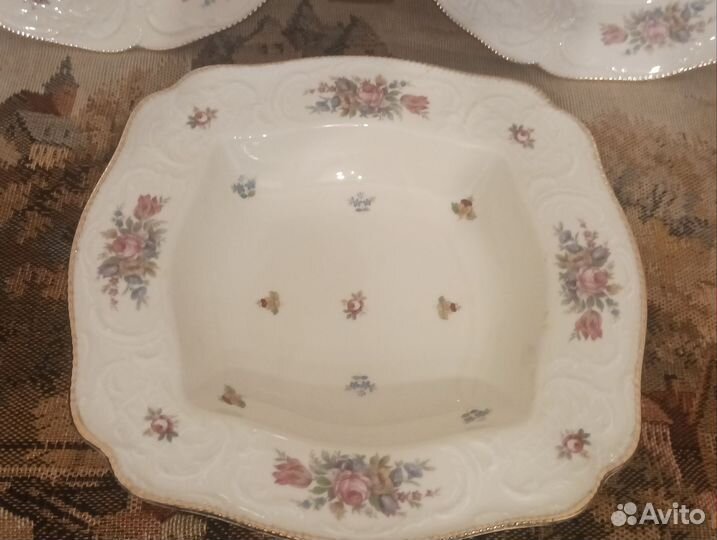 Блюдо и большие тарелки Rosenthal Sansoucci