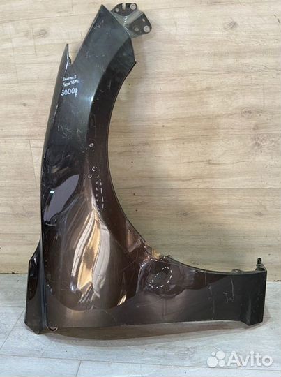 Крыло переднее правое Mazda 3 Bm 13 С 2014 По 2019