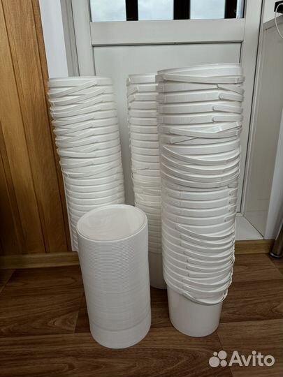 Пластиковые ведра 3л, новые