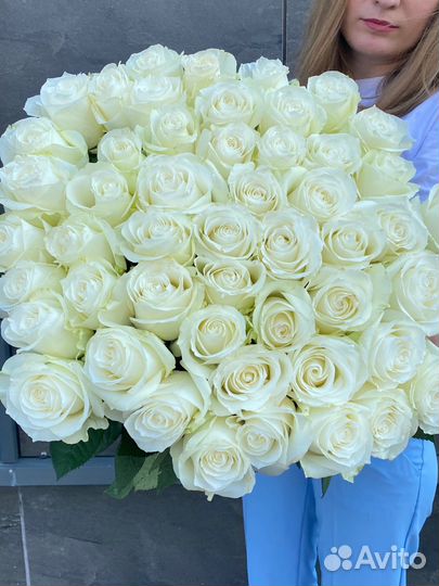 Букеты из 101 розы 51шт 25шт 35шт розы доставка