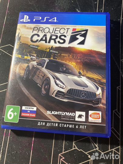 Project cars 3 (видеоигра доя ps4)