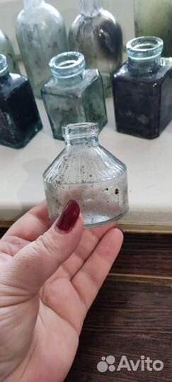 Аптекарские пузырьки,чернильницы,бутылочки