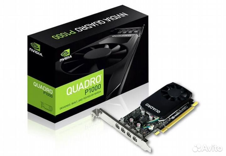 Видеокарта nvidia Nvidia Quadro P1000 4GB