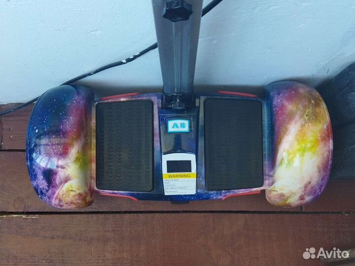 Гироскутер с ручкой а8