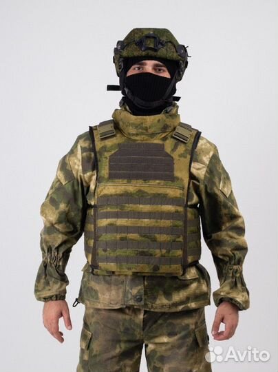 Бронежилет с интегрированным воротником