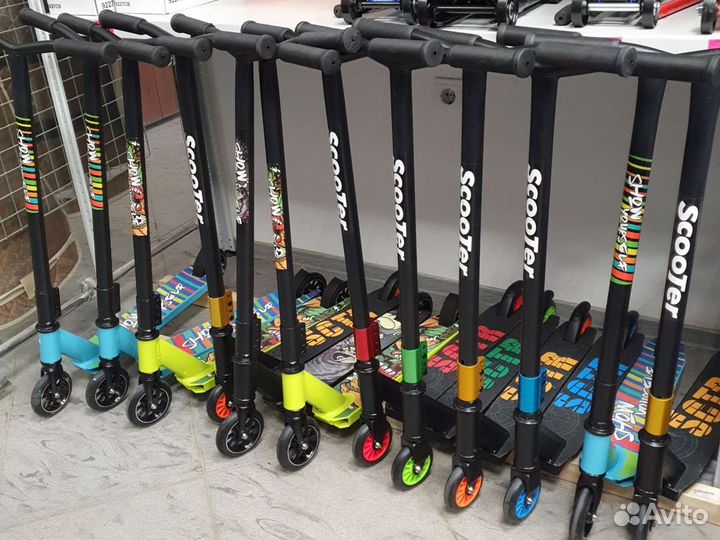 Самокат трюковой новый