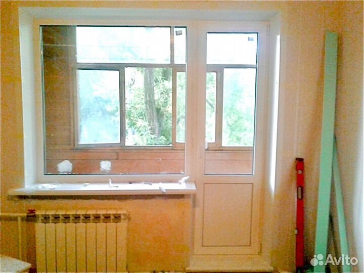 Окно пвх Пластиковое окно Алюминиевое остекление