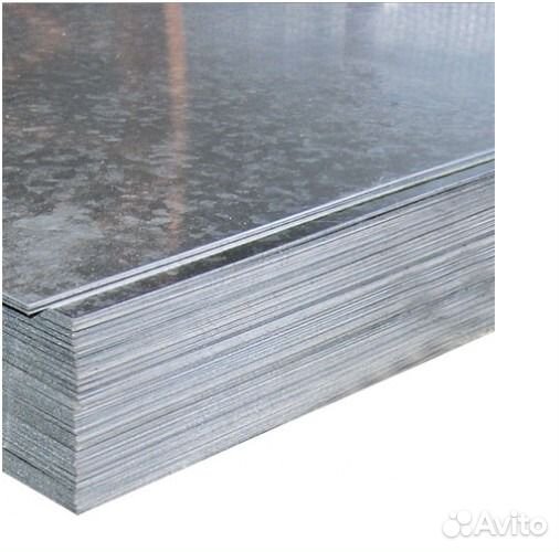 Лист оцинкованный 0,5мм 1250х2500мм