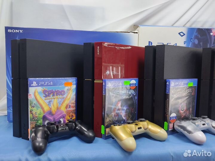 PlayStation 4 FAT Все модели + 300 игр по подписке