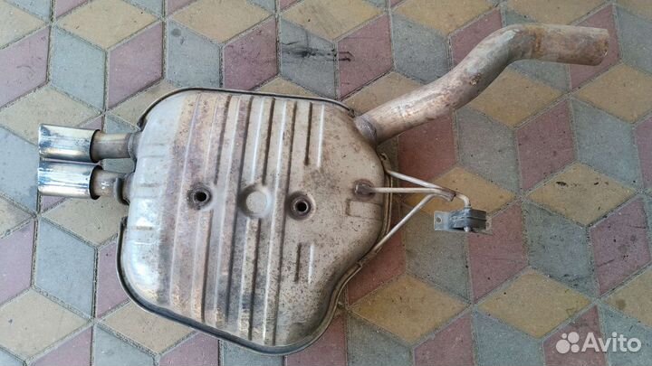 Банка глушителя бмв е60