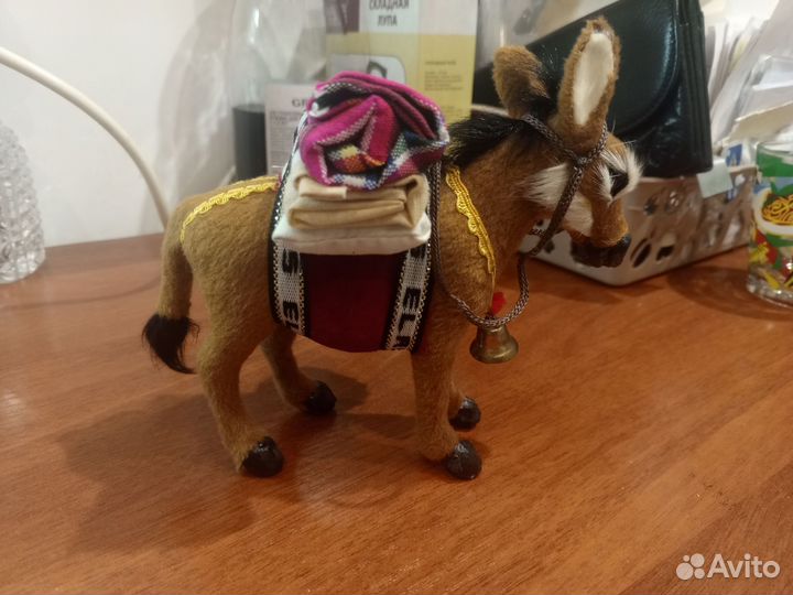 Ослик ишак декоративный