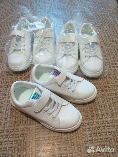 Кеды детские для девочек новые раз 31,32