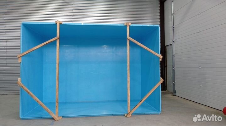 Бассейн из полипропилена 3х2х1,5