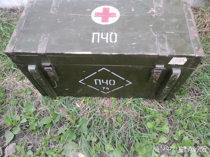 Ящик деревянный военный армейский
