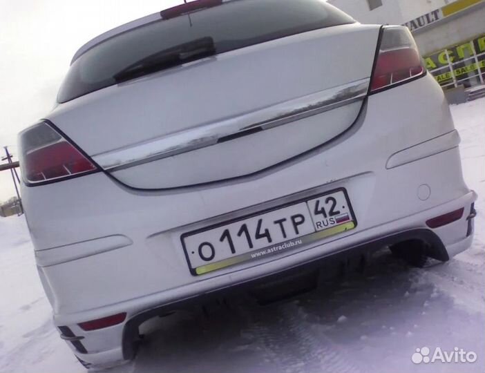 Обвес Rieger opel astra H 3D