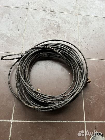 Трос стальной буксировочный СССР