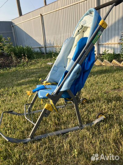 Детские санки коляска ника