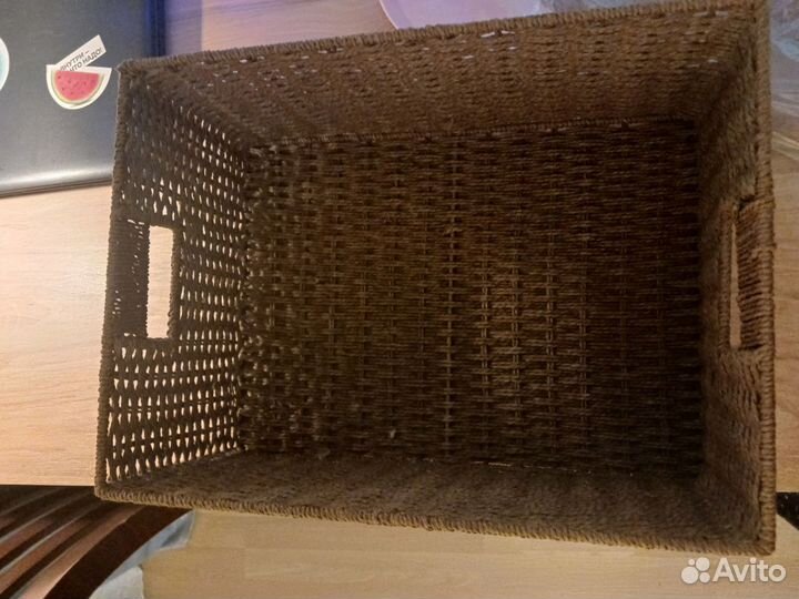 Корзина плетеная для хранения