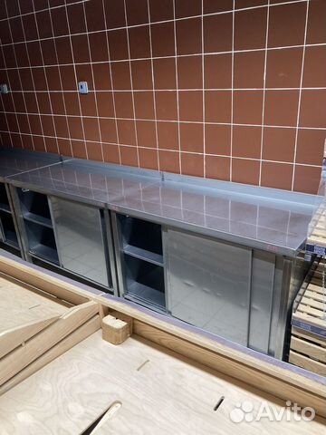 Стол производственный закрытый бу нерж