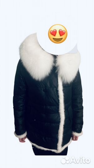 Зимняя куртка с натуральным мехом