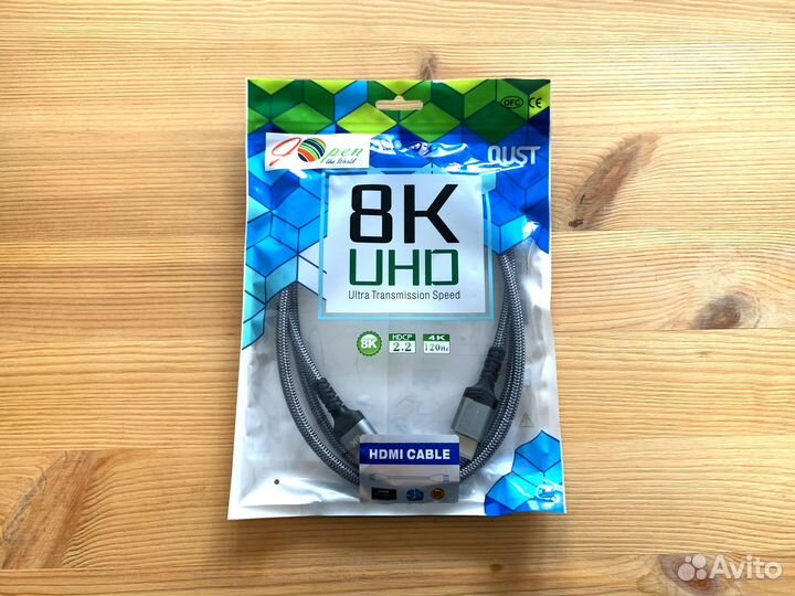 Hdmi кабель v.2.1 - 1.5 метра, 8K 60Ghz