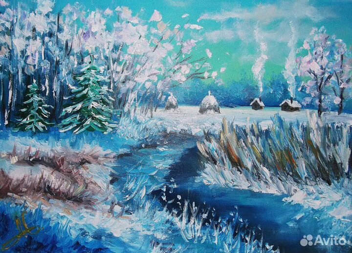 Картина маслом 