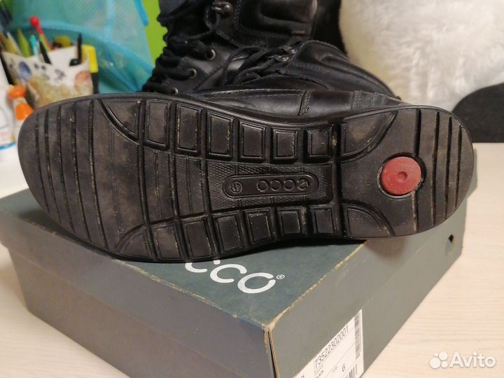 Ботинки зимние ecco 41 р