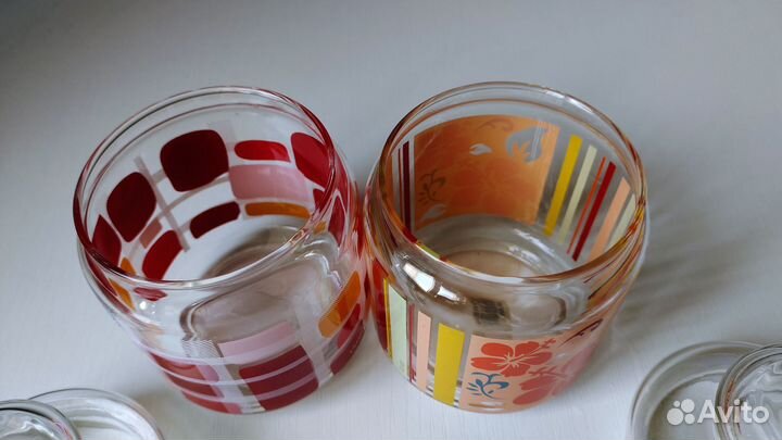 Банка для сыпучих продуктов стекло