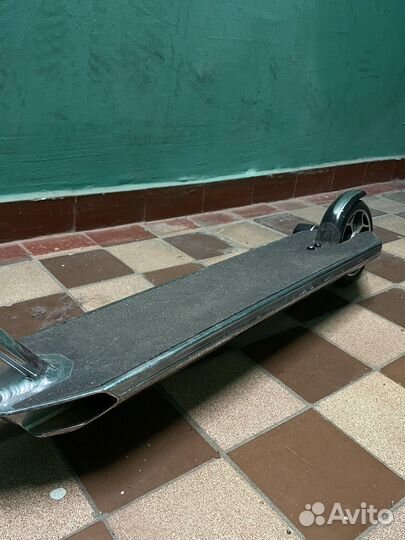 Трюковой самокат oxelo mf 3.6 хром