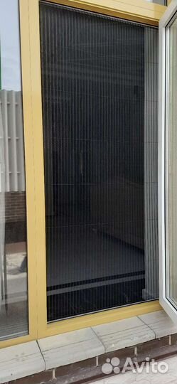 Москитная сетка плиссе гармошка