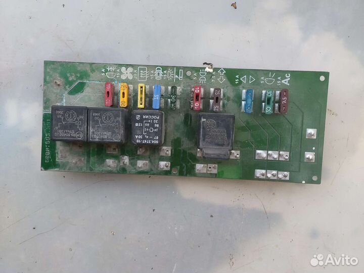 Блок предохранителей dacia super nova