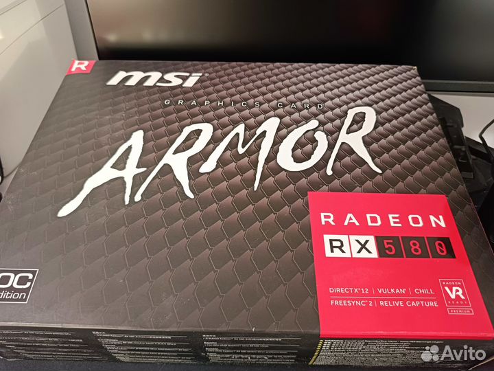 Видеокарта rx580 8GB