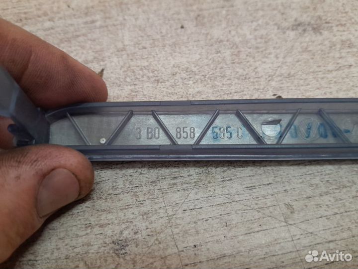 Накладка центральной консоли Volkswagen Passat B5 рестайлинг (2000—2005)