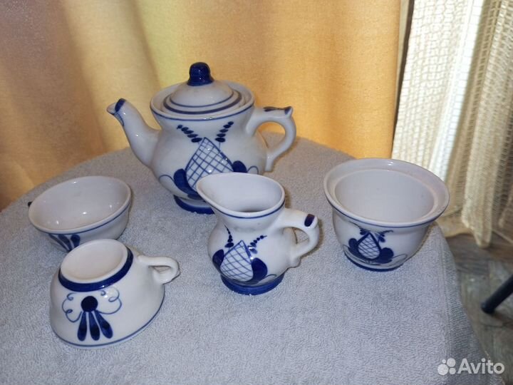 Детский сервиз Гжель, Петушок