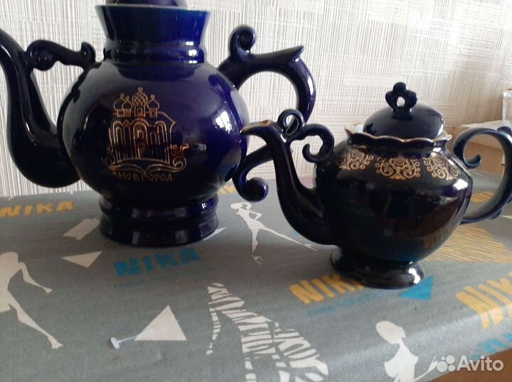 Кобальтовая посуда СССР