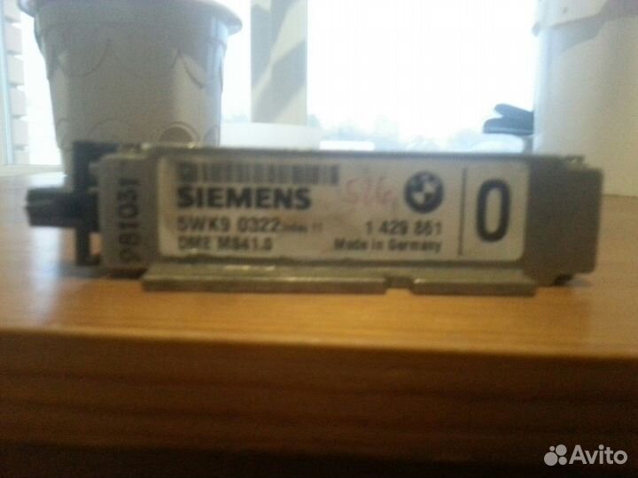 Эбу bmw и EWS Siemens для мотора M52