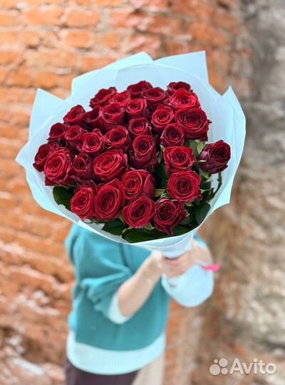 Розы Цветы Букеты 9,11,15,25,31,51 роза Доставка