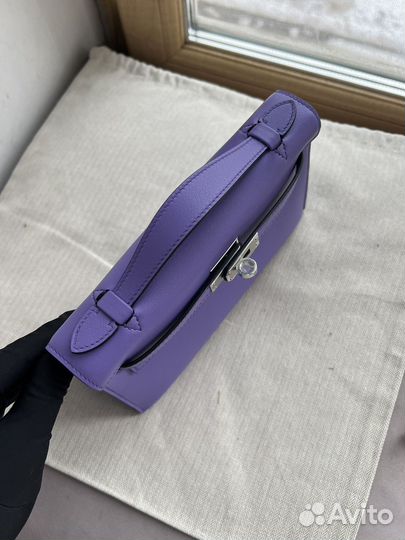 Сумка Hermes Mini kelly pochette lilac