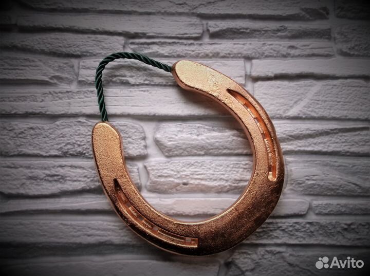 Подкова Медная подарок в дом оберег
