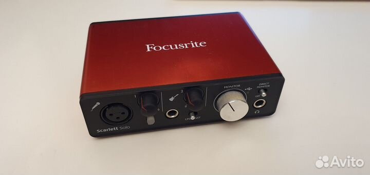 Focusrite Scarlett Solo 2nd Gen