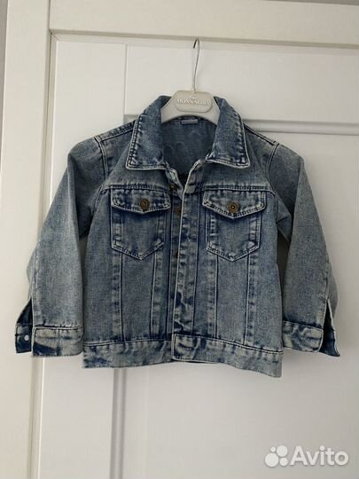 Куртка джинсовая детская