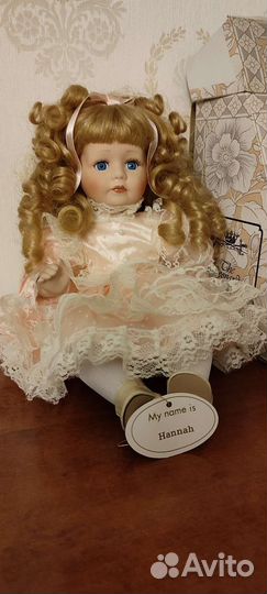 Кукла Hannah, Leonardo Collection, Англия. Новая