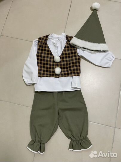 Костюм гнома для мальчика